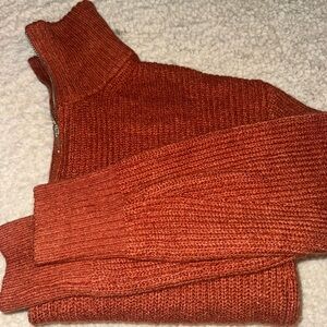 old navy women’s half zip sweater